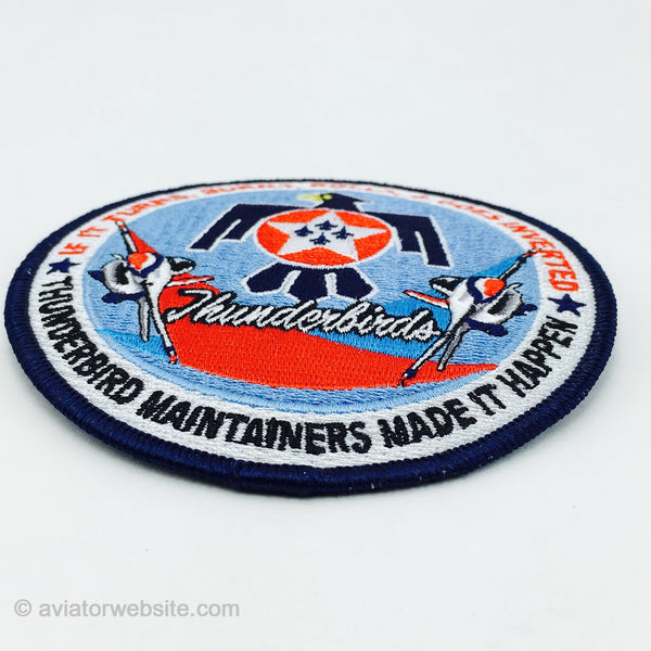 Thunderbirds Demo Team 2016 Maintainer Patch | AVIATORwebsite