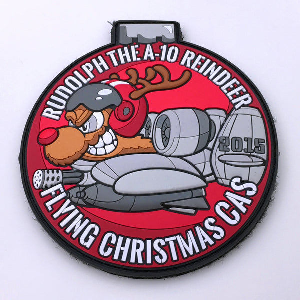 RUDOLPH CLOSE AIR SUPPORT - Christmas Patch - MP0002 | AVIATORwebsite