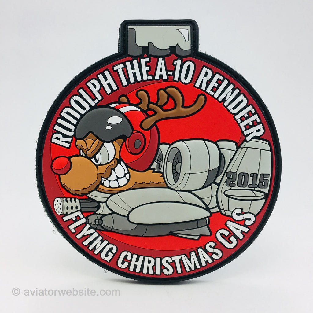 RUDOLPH CLOSE AIR SUPPORT - Christmas Patch - MP0002 | AVIATORwebsite