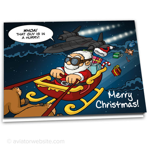 Aviation Christmas Card 